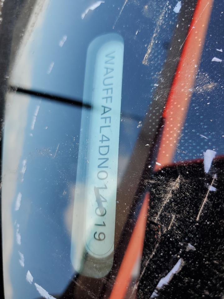 2014 Audi S4 Premium Plus VIN: WAUDGAFL1EA087670 Lot: 71860325