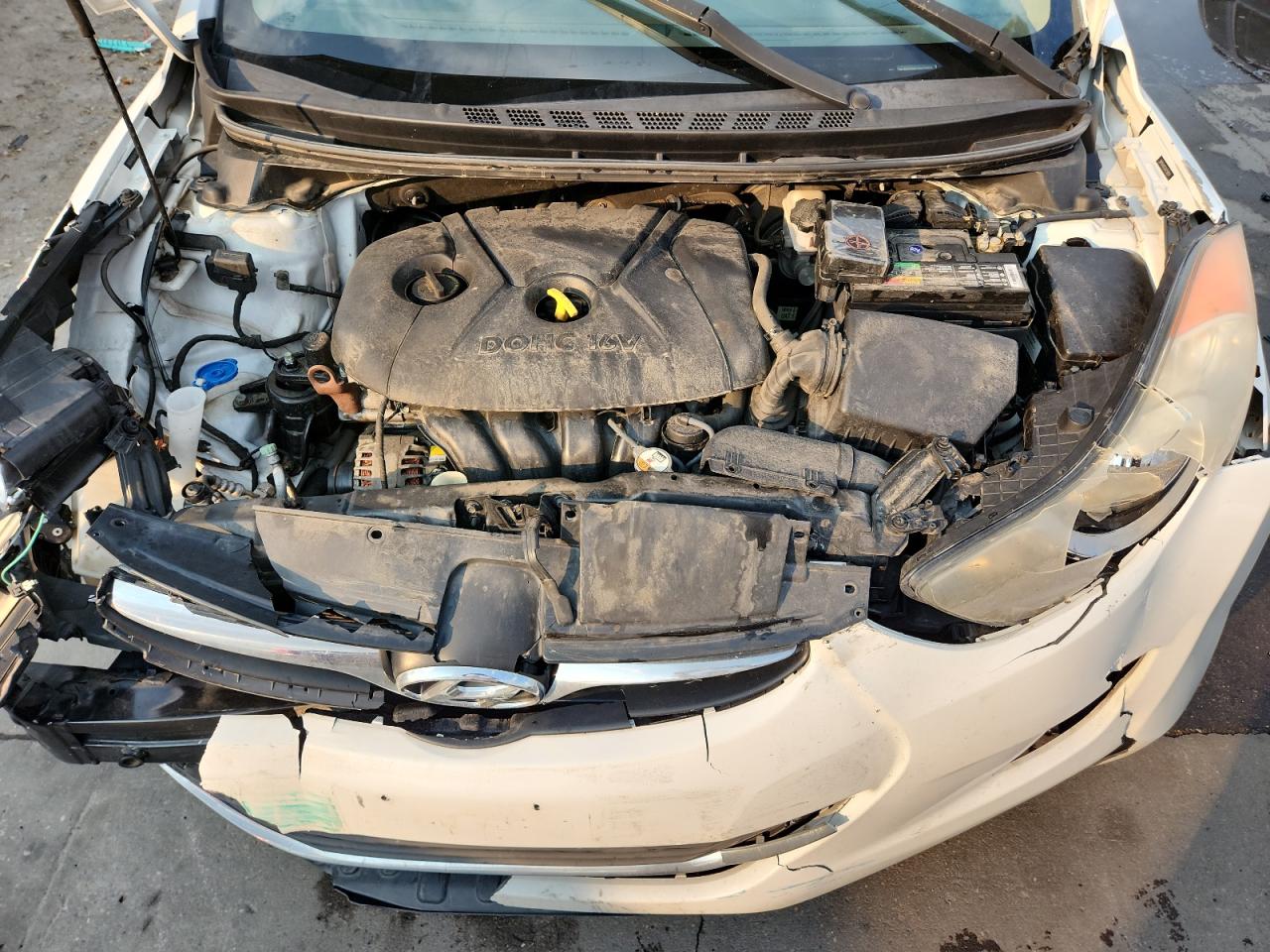 2013 Hyundai Elantra Gls VIN: 5NPDH4AEXDH256814 Lot: 71845545