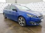 2016 PEUGEOT 308 GT LINE SW HDI BLUE S  for sale at Copart WHITBURN