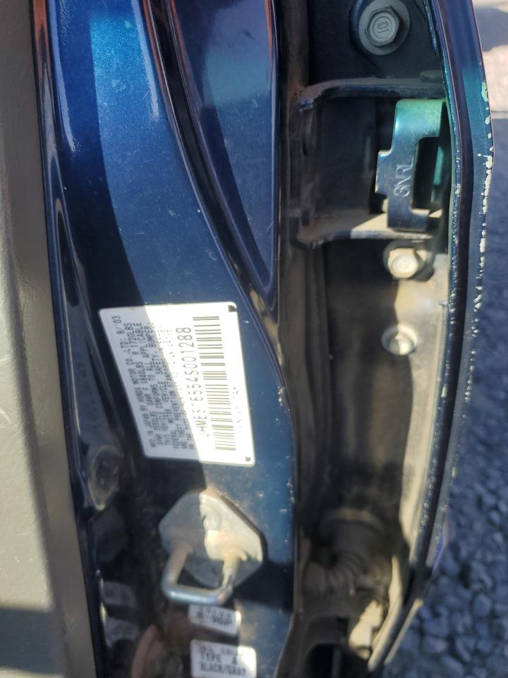 2004 Honda Civic Lx VIN: JHMES16554S001288 Lot: 81492485