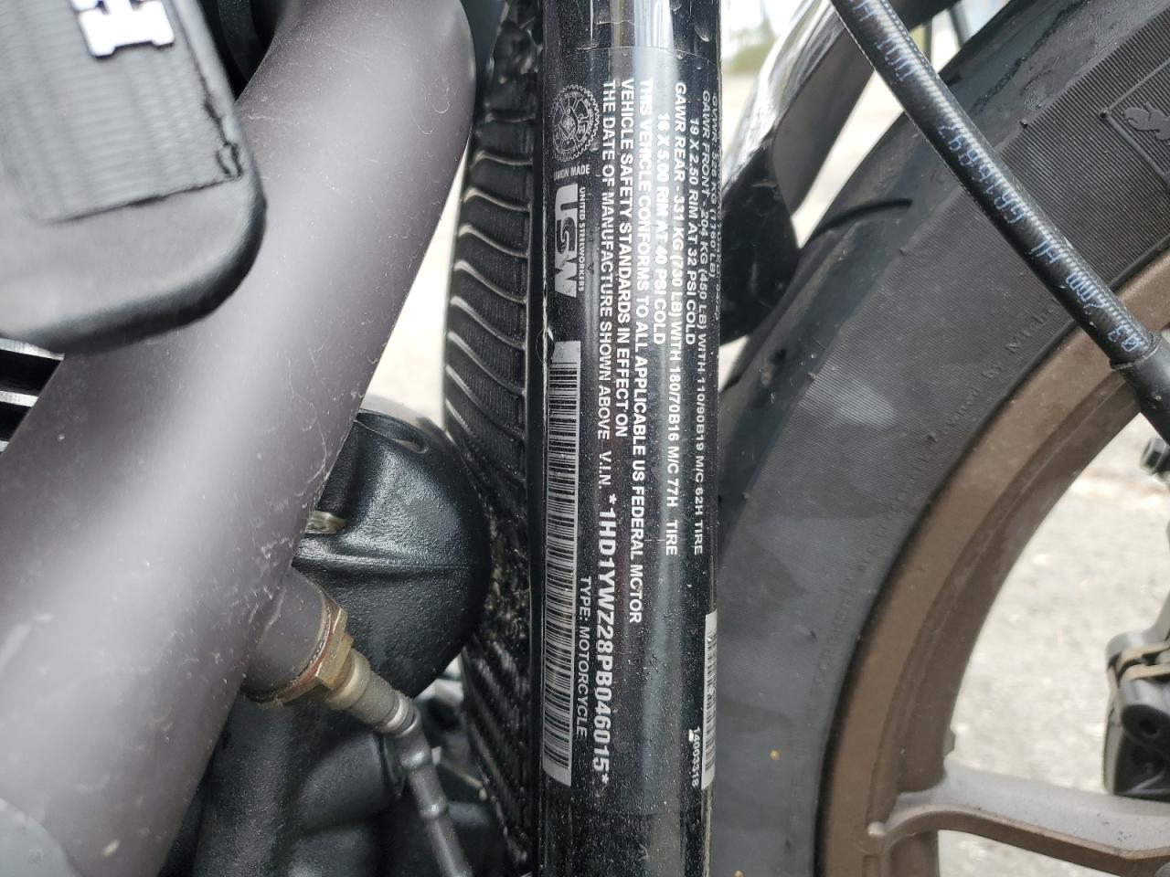 2023 Harley-Davidson Fxlrs VIN: 1HD1YWZ28PB046015 Lot: 71075235