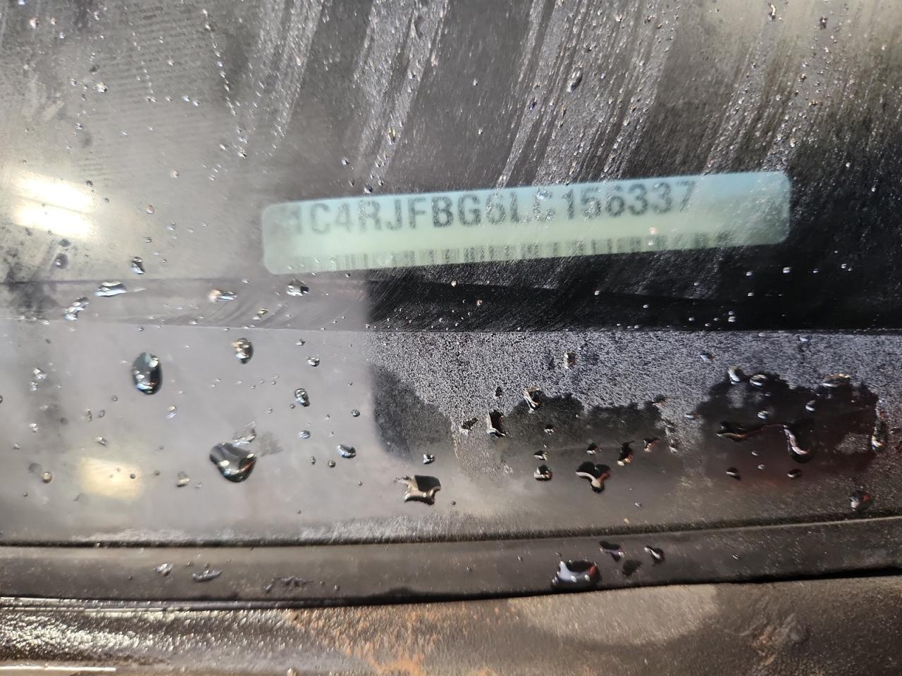 2020 Jeep Grand Cherokee Limited VIN: 1C4RJFBG6LC156337 Lot: 71746745