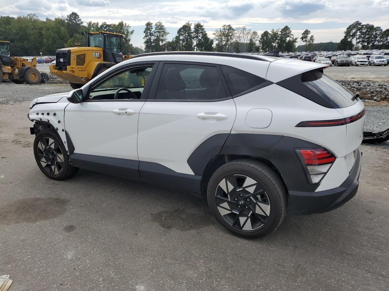 2024 Hyundai Kona Sel white null gas KM8HB3AB1RU086676 photo #3