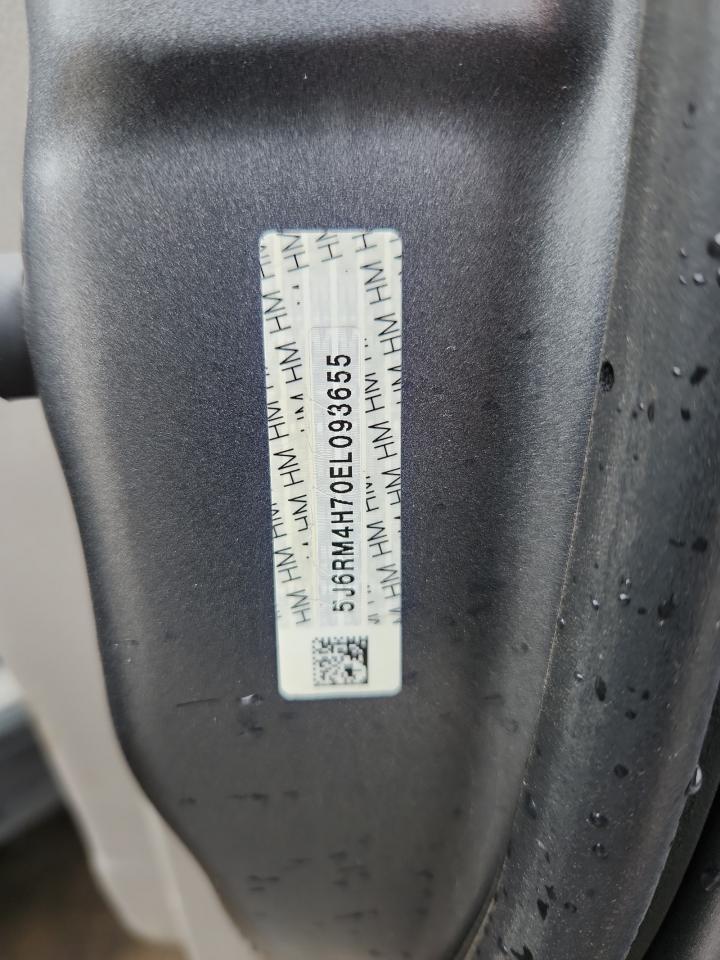 2014 Honda Cr-V Exl VIN: 5J6RM4H70EL093655 Lot: 71667995