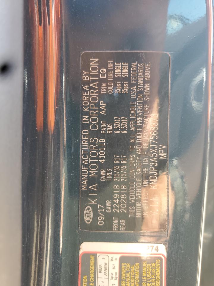 2018 Kia Soul + VIN: KNDJP3A5XJ7568373 Lot: 80115035