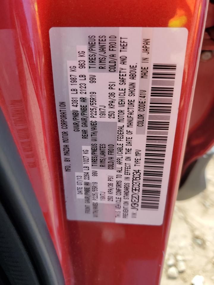 2014 Mazda Cx-5 Gt VIN: JM3KE2DY3E0376034 Lot: 81124925