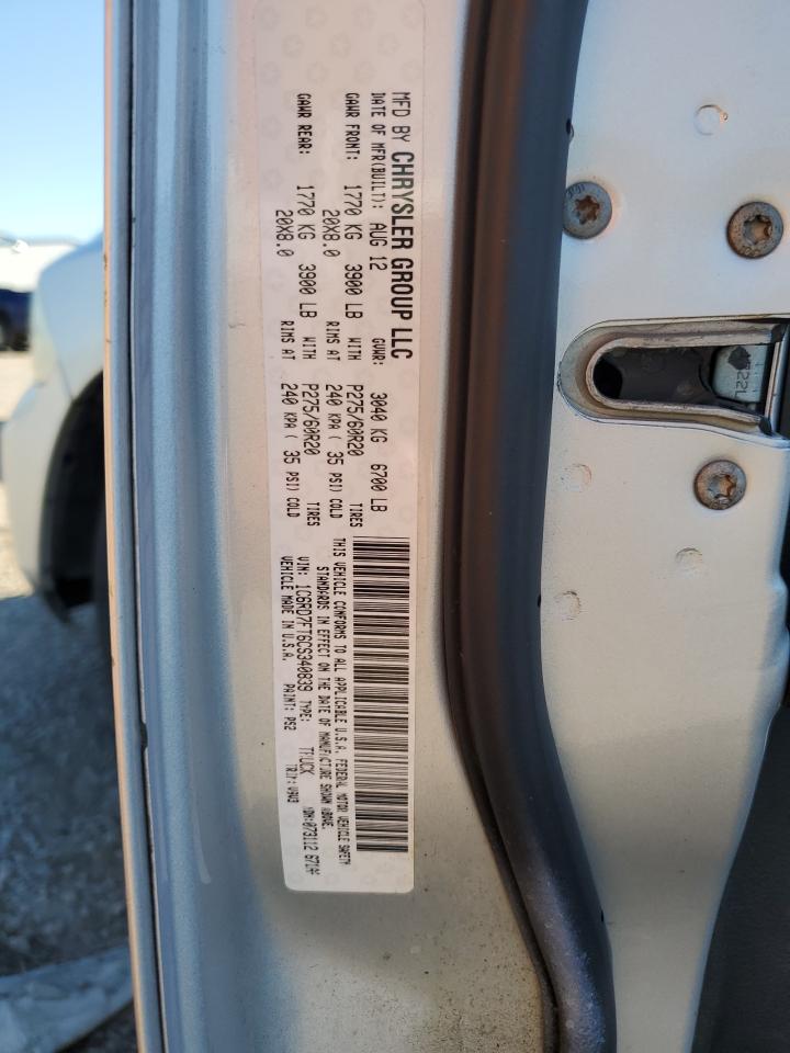 2012 Dodge Ram 1500 St VIN: 1C6RD7FT6CS340739 Lot: 70161265