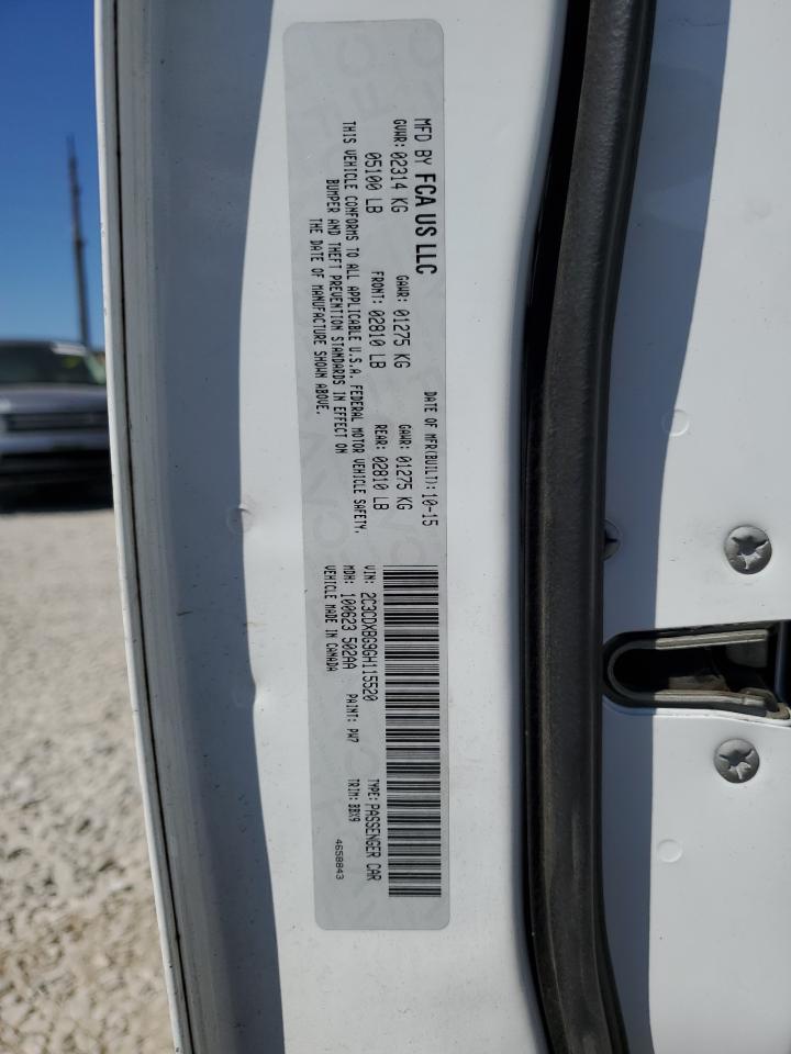 2016 Dodge Charger Se VIN: 2C3CDXBG9GH115520 Lot: 81530295