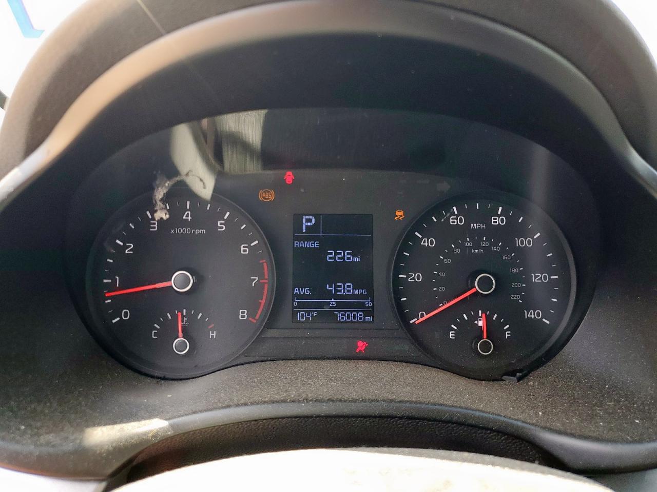 2022 Kia Rio Lx VIN: 3KPA24AD0NE506286 Lot: 81011285