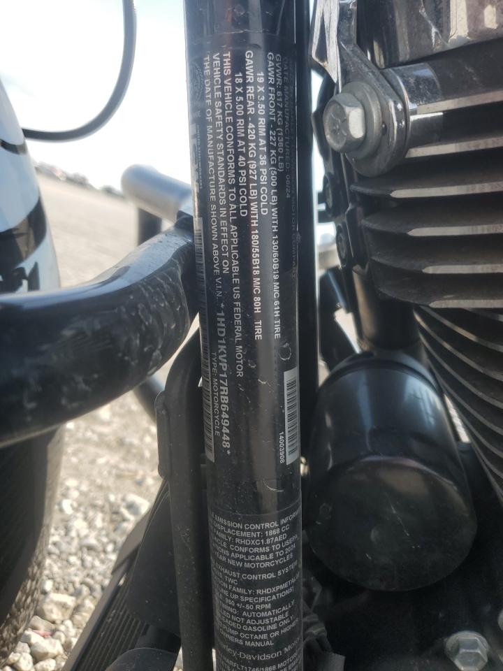 2024 Harley-Davidson Flhrxs VIN: 1HD1KVP17RB649448 Lot: 71916245