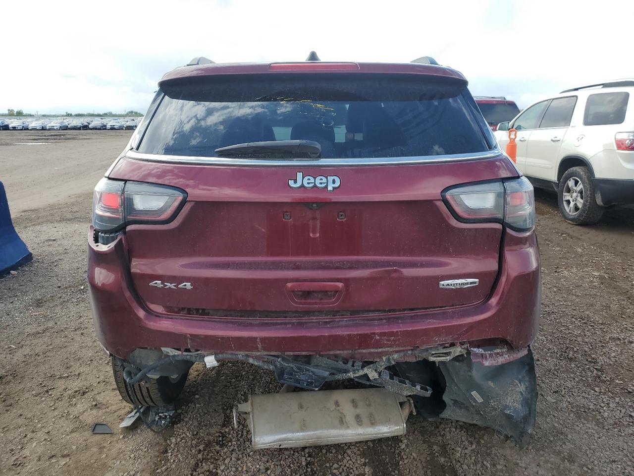 2022 Jeep Compass Latitude Lux VIN: 3C4NJDFB9NT208293 Lot: 81429705