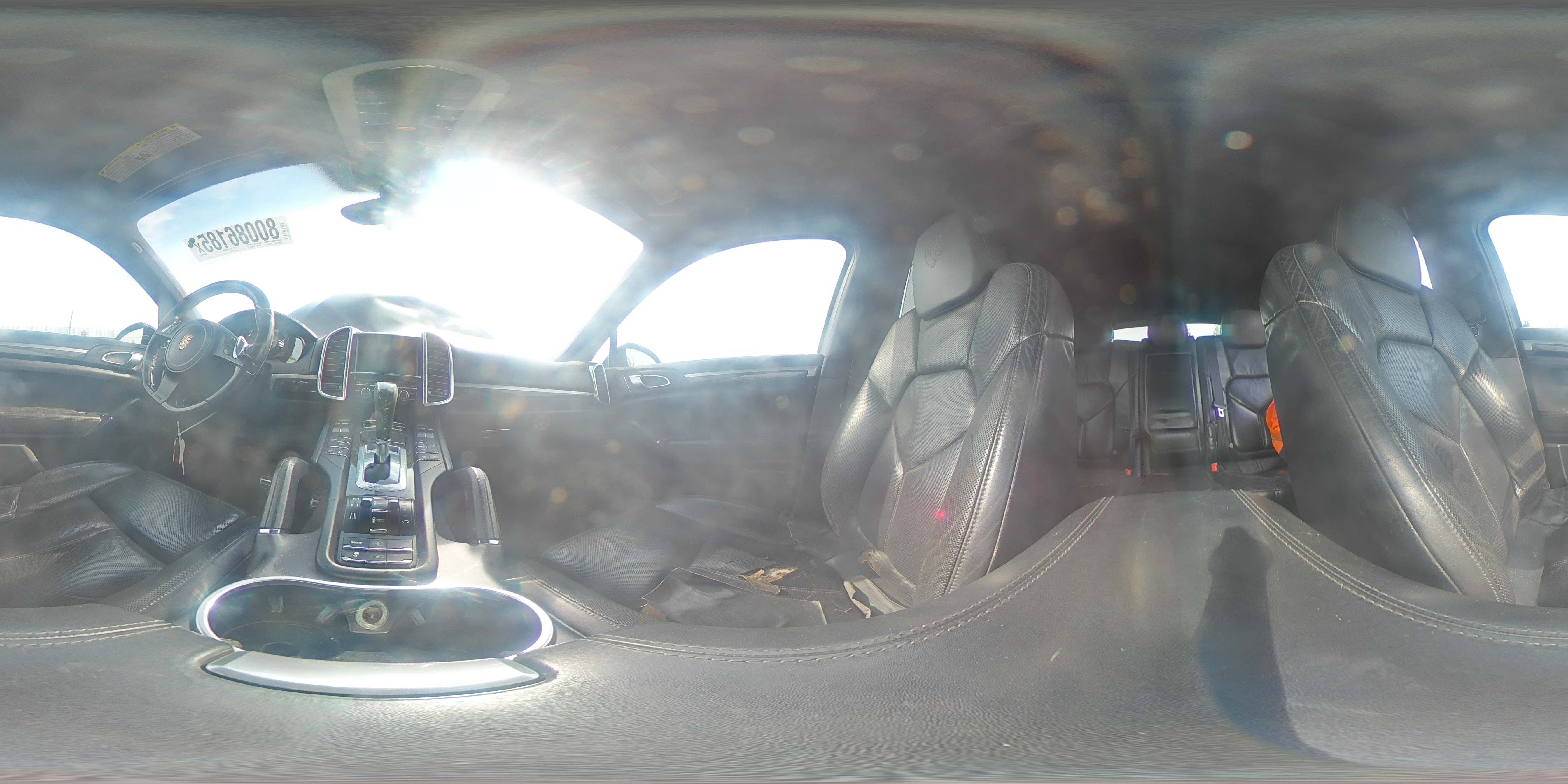 2012 Porsche Cayenne Turbo VIN: WP1AC2A29CLA80763 Lot: 80086185