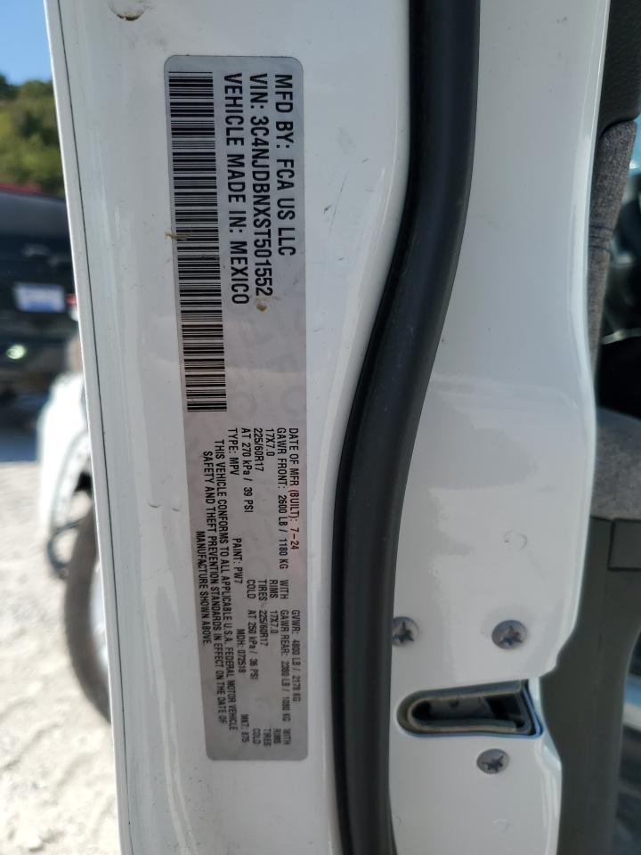 2025 Jeep Compass Latitude VIN: 3C4NJDBNXST501552 Lot: 81246555