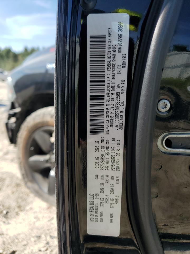 2015 Ram 1500 St VIN: 1C6RR7FT0FS599509 Lot: 82029975