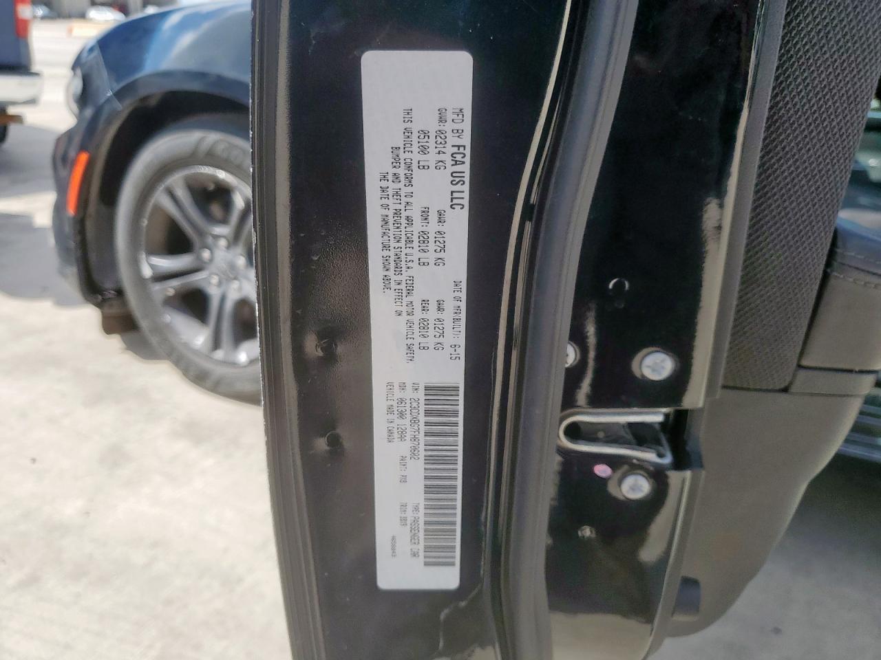 2015 Dodge Charger Se VIN: 2C3CDXBG7FH870602 Lot: 81777325