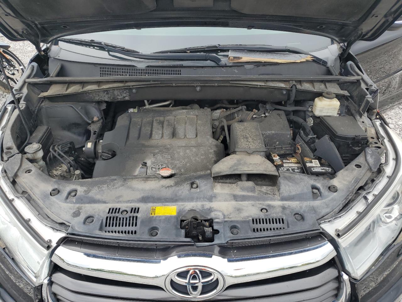 2016 Toyota Highlander Xle VIN: 5TDJKRFH1GS355444 Lot: 81789995