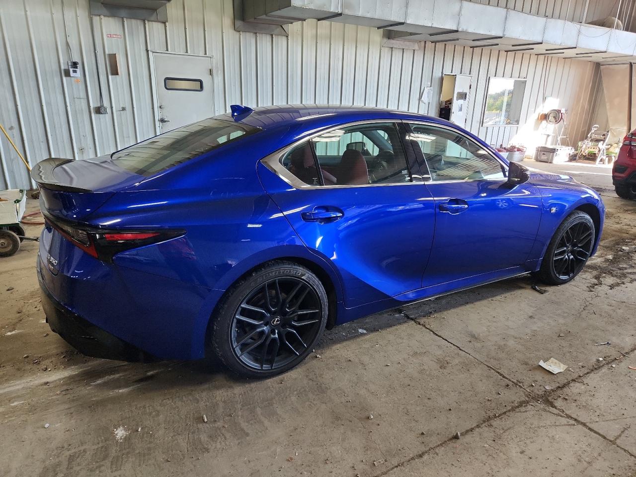 2021 Lexus Is 350 F Sport blue null gas JTHGZ1E27M5018524 photo #4