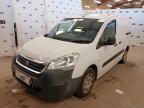 2016 PEUGEOT PARTNER 850 SE L1 BLUE HD 850 SE 1.6 BLUEHDI 100 VAN ETG for sale at Copart SANDWICH