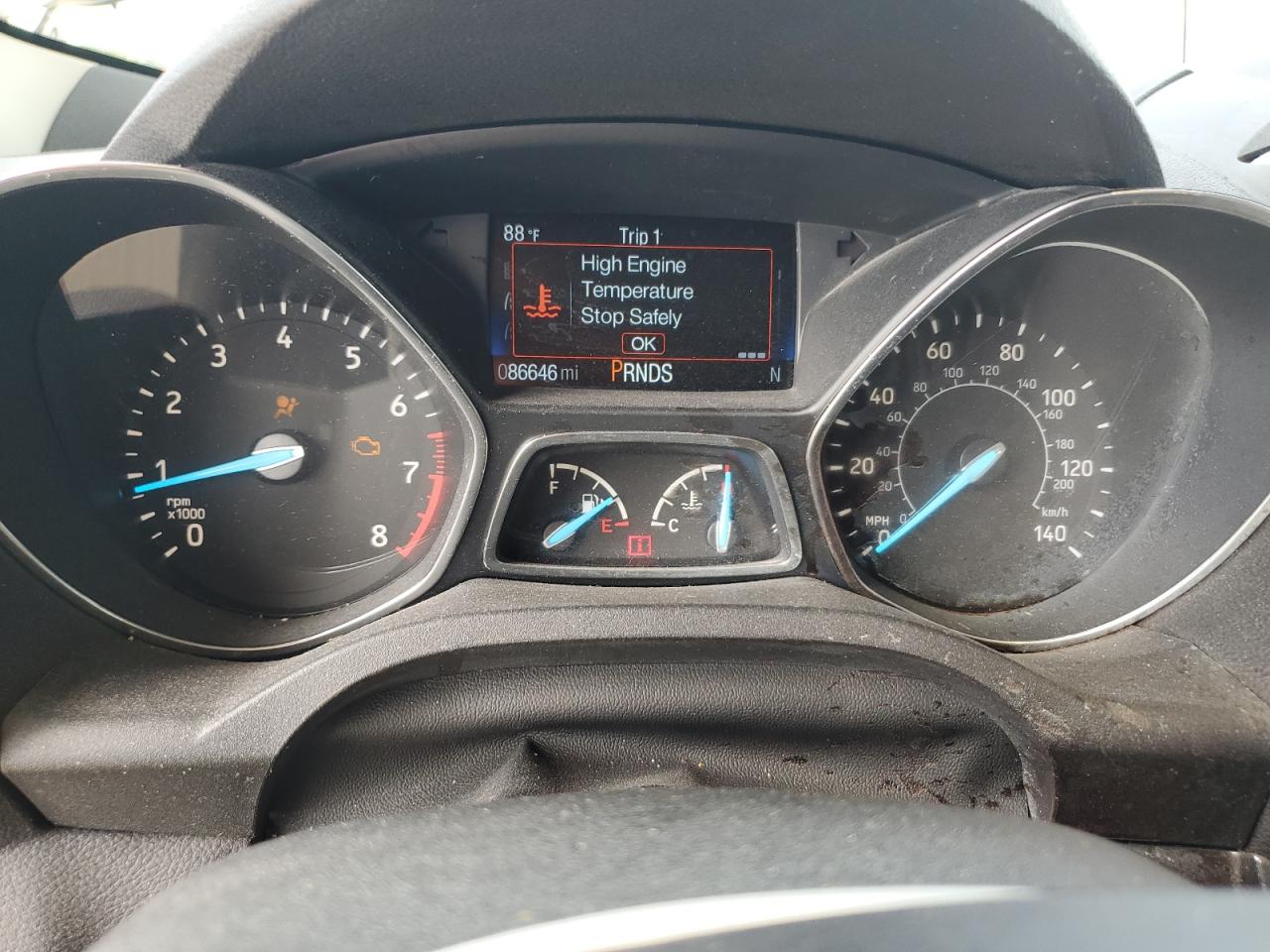 2017 Ford Escape Titanium VIN: 1FMCU9JDXHUC17109 Lot: 81872205