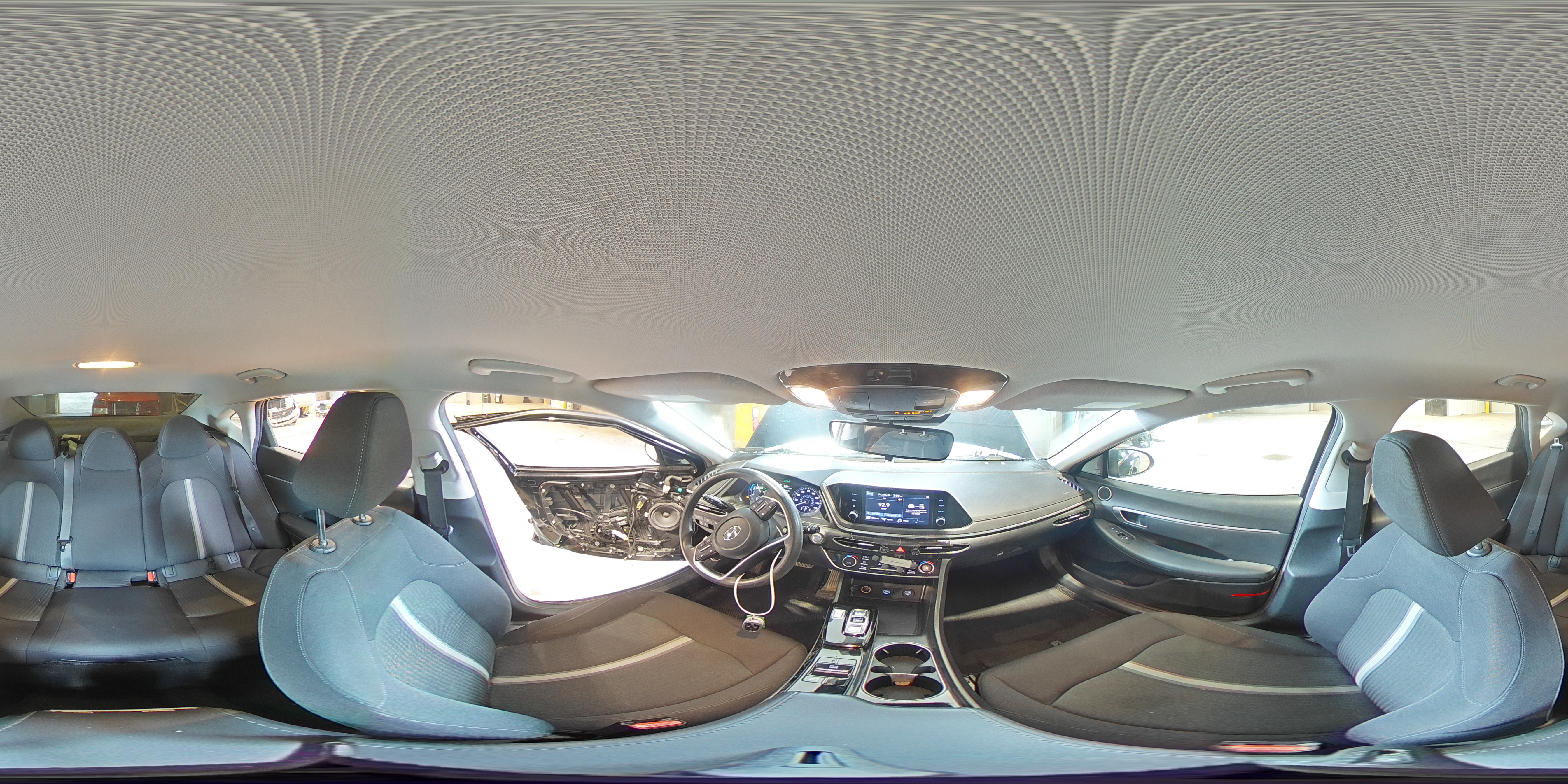 2022 Hyundai Sonata Hybrid VIN: KMHL24JJXNA037558 Lot: 81881425