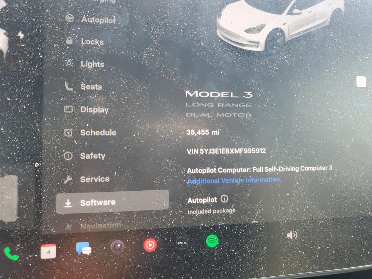 2021 Tesla Model 3 VIN: 5YJ3E1EBXMF995912 Lot: 71737865