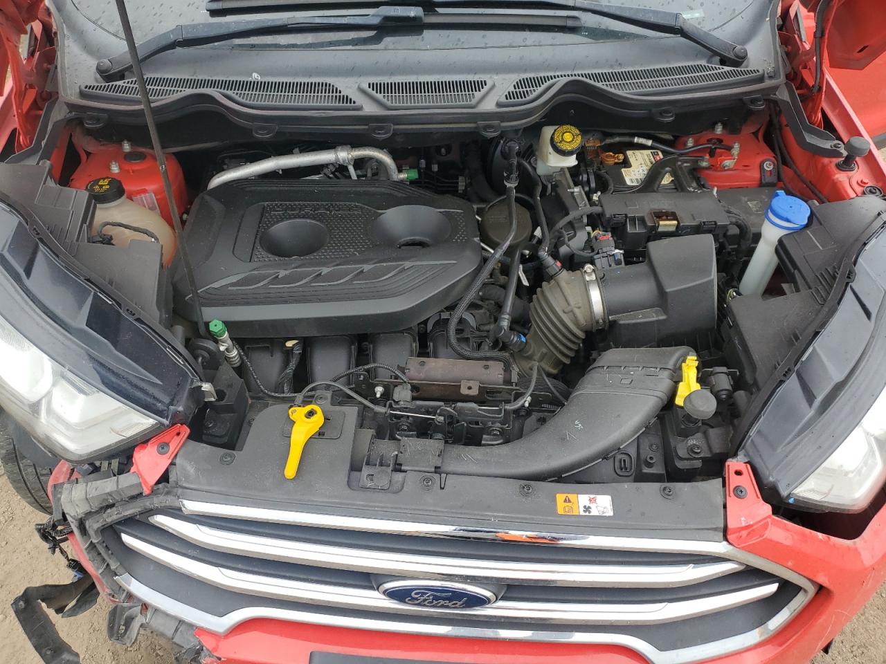 2019 Ford Ecosport Titanium VIN: MAJ6S3KL4KC296144 Lot: 71474015