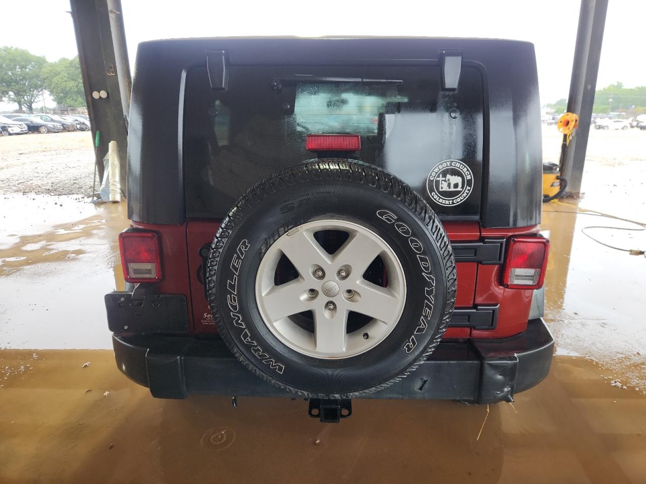 2008 Jeep Wrangler Unlimited X VIN: 1J4GB39128L565263 Lot: 71561055