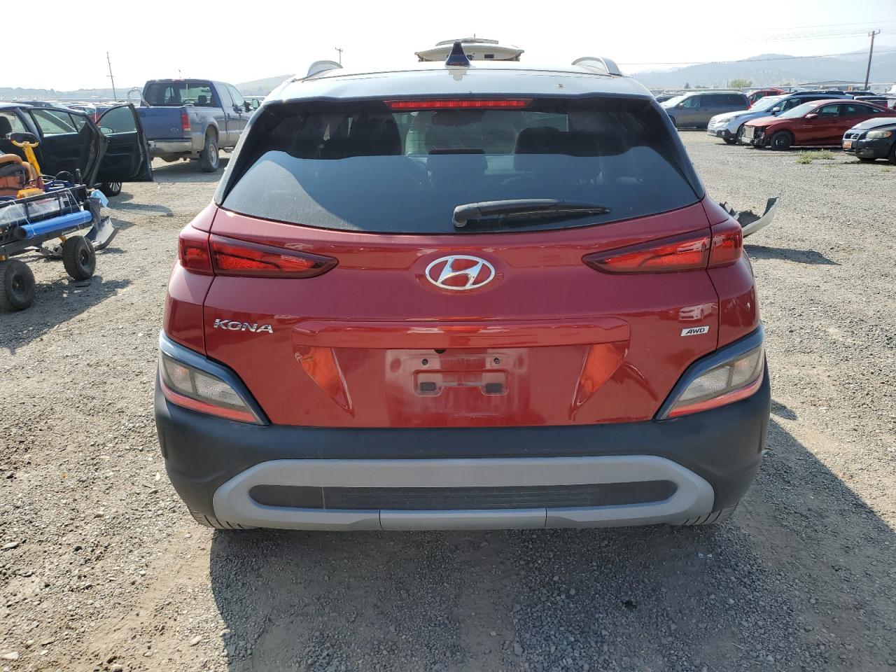 2022 Hyundai Kona Sel VIN: KM8K6CAB5NU890208 Lot: 71605535