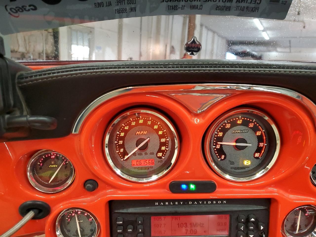 2012 Harley-Davidson Flhtcuse7 Cvo Ultra Classic Electra Glide VIN: 1HD1PR81XCB955591 Lot: 80555495