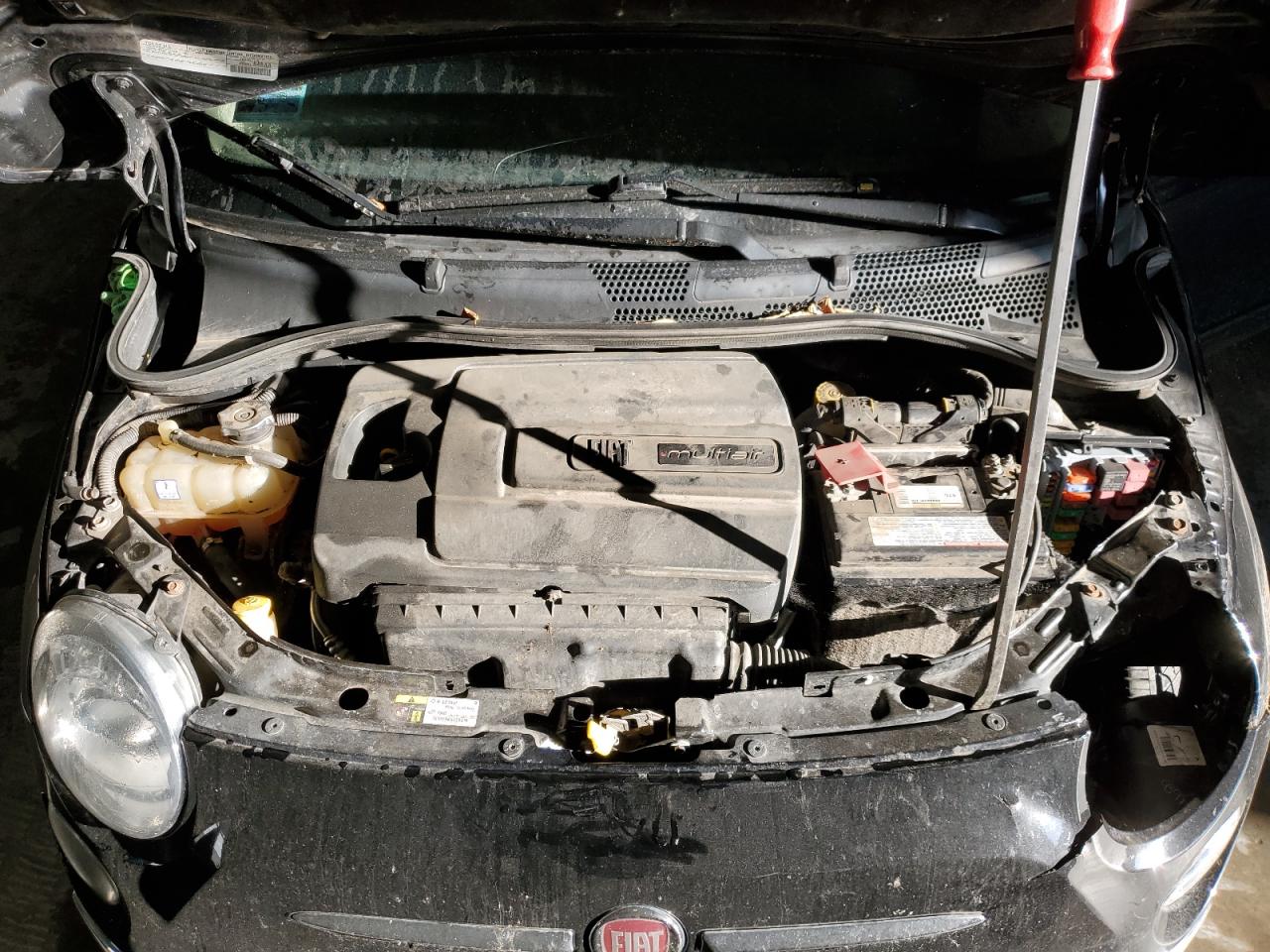 2017 Fiat 500 Lounge VIN: 3C3CFFCR4HT502960 Lot: 84041775