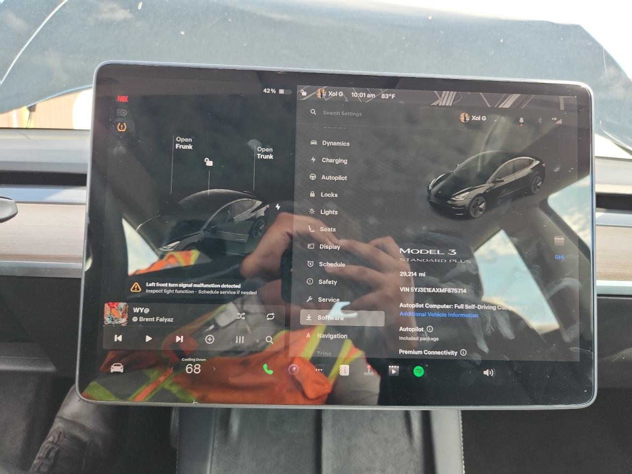 2021 Tesla Model 3 VIN: 5YJ3E1EAXMF875714 Lot: 83759065