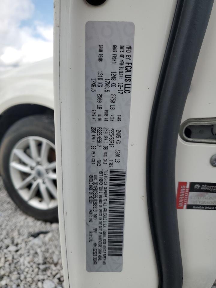 2018 Dodge Journey Sxt VIN: 3C4PDCBB5JT269313 Lot: 81677845