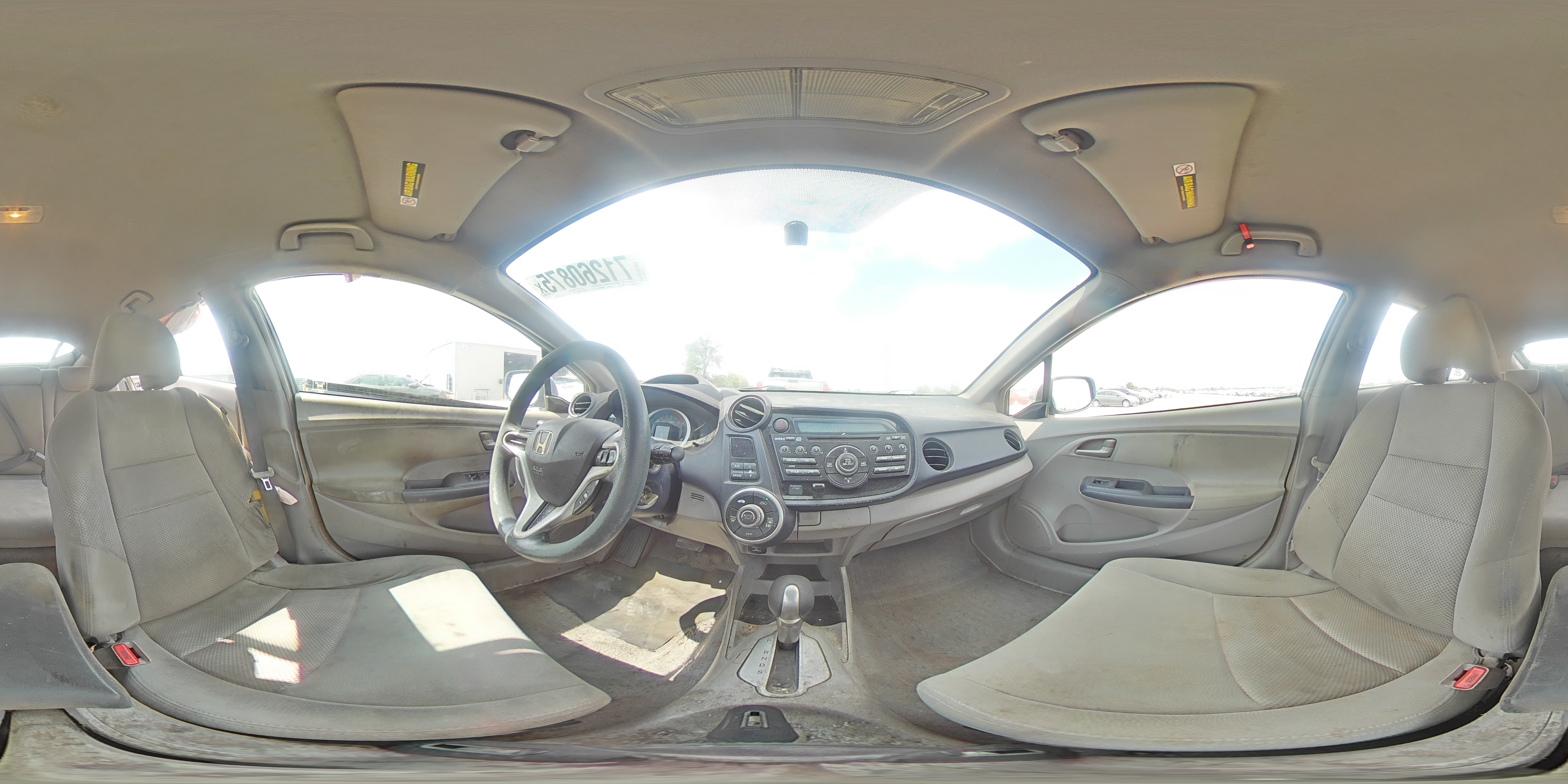 2010 Honda Insight Ex VIN: JHMZE2H79AS023416 Lot: 71260875
