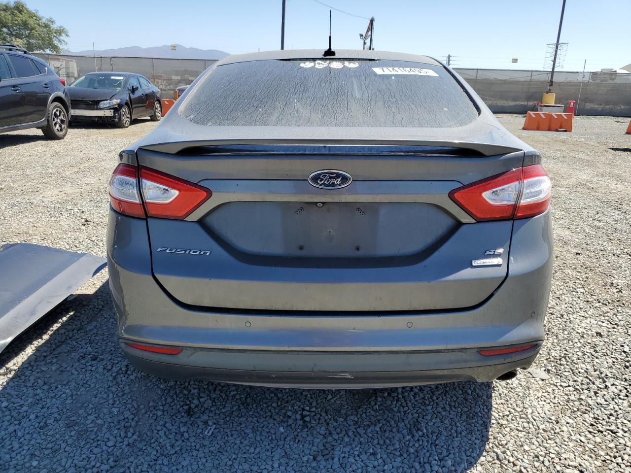 2013 Ford Fusion Se VIN: 3FA6P0HR2DR361895 Lot: 71416495