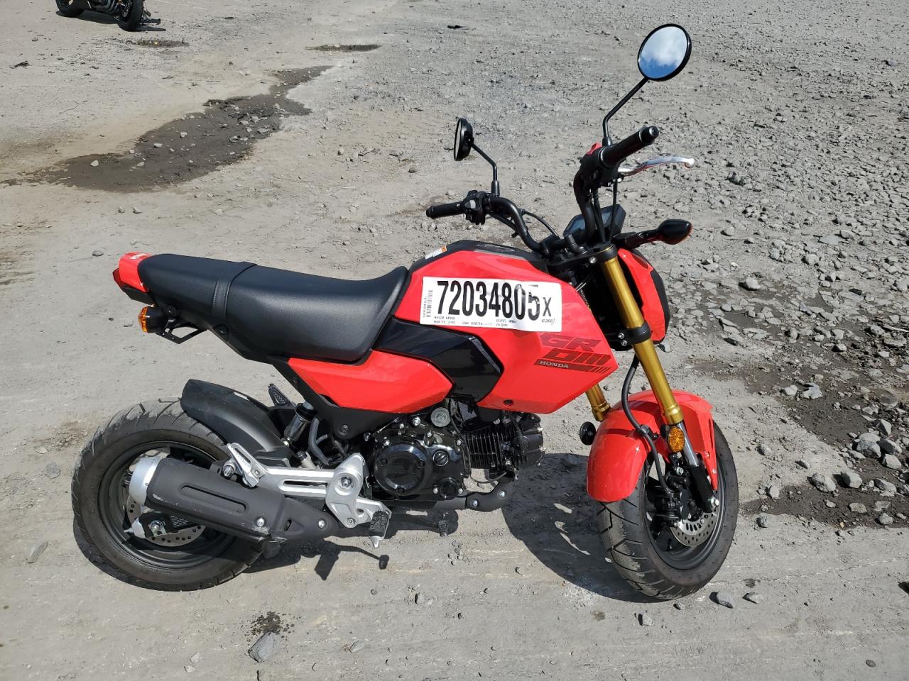 HONDA GROM 2025. Lot# 72034805. VIN MLHJC9213S5304853. Photo 1