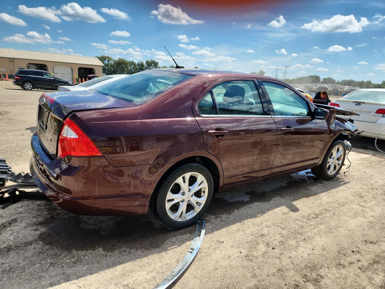 2012 Ford Fusion Se VIN: 3FAHP0HA5CR197429 Lot: 71191925