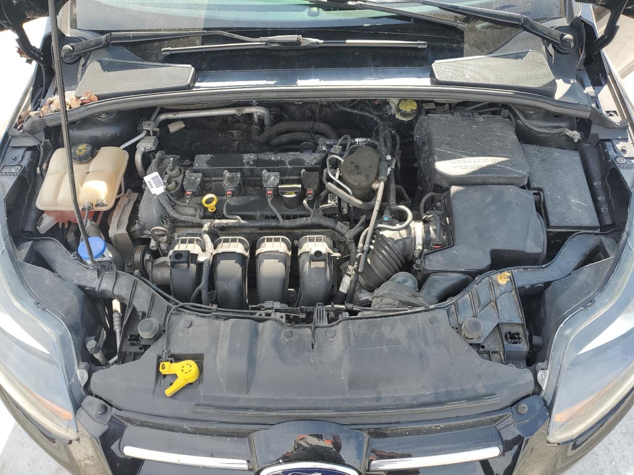 2014 Ford Focus Titanium VIN: 1FADP3N28EL458678 Lot: 81481595