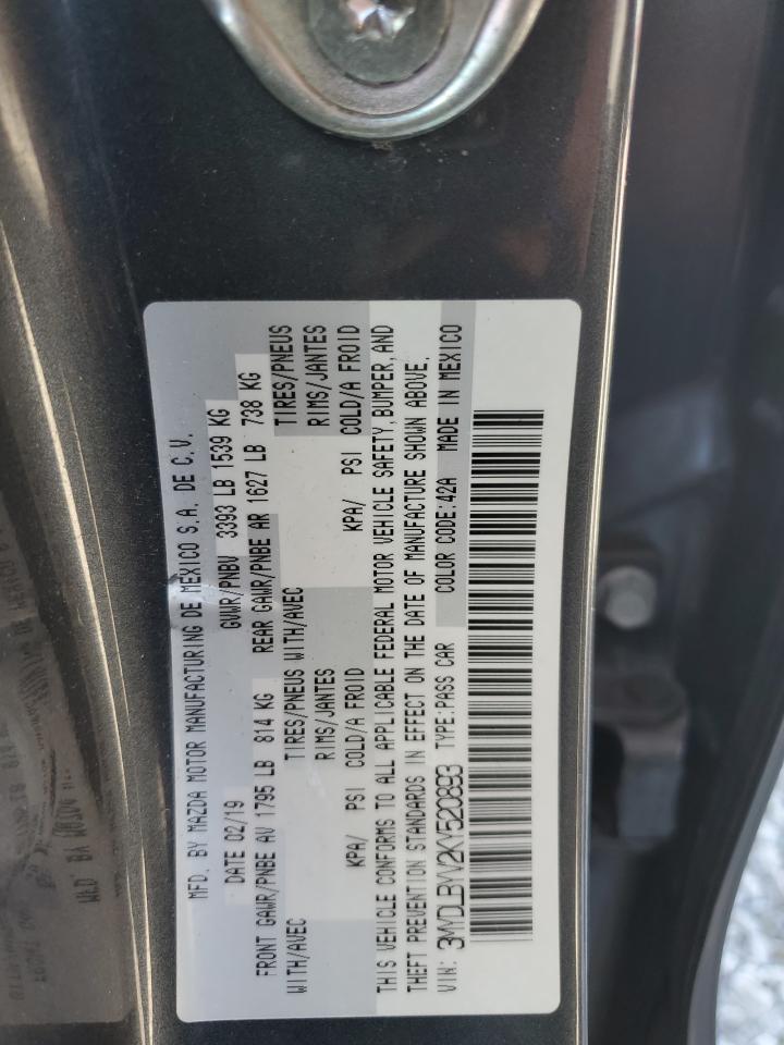 2019 Toyota Yaris L VIN: 3MYDLBYV2KY520893 Lot: 84041265