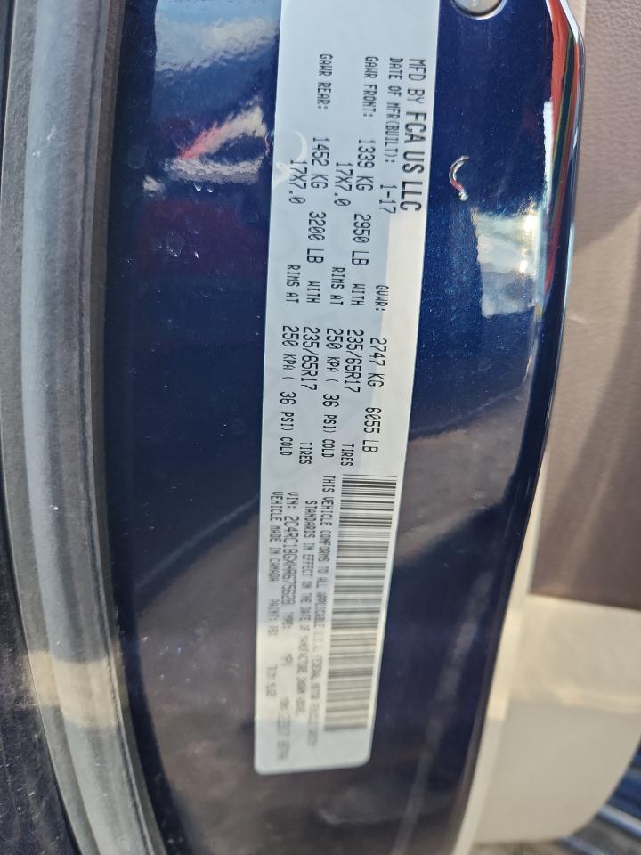 2017 Chrysler Pacifica Touring L VIN: 2C4RC1BGXHR675628 Lot: 81395275