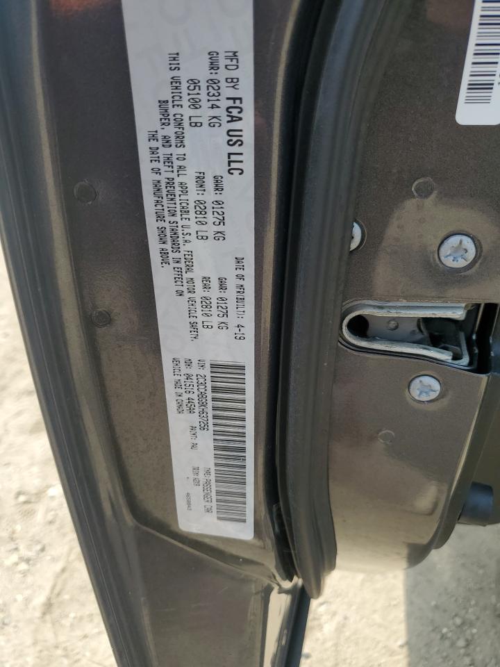 2019 Chrysler 300 S VIN: 2C3CCABG8KH637256 Lot: 81308625