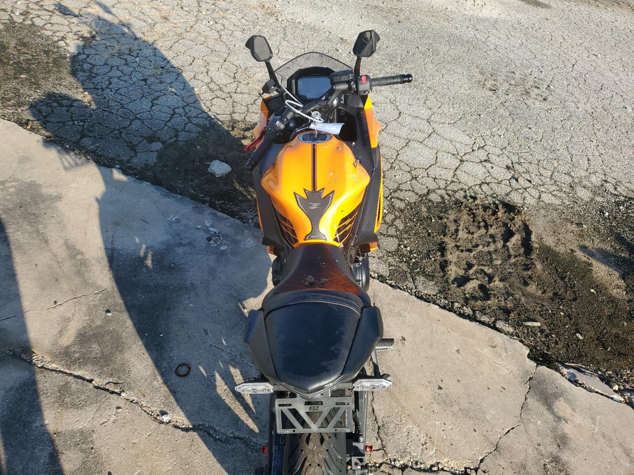 2025 Kawasaki Ex650 P VIN: ML5EXEP13SDAF5821 Lot: 81747895