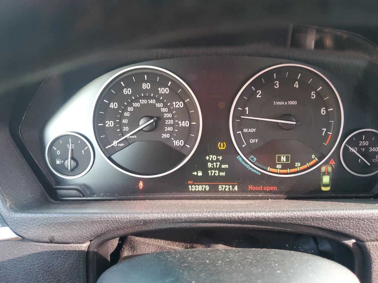 2014 BMW 328 Xi VIN: WBA3B3C50EF544676 Lot: 81256805