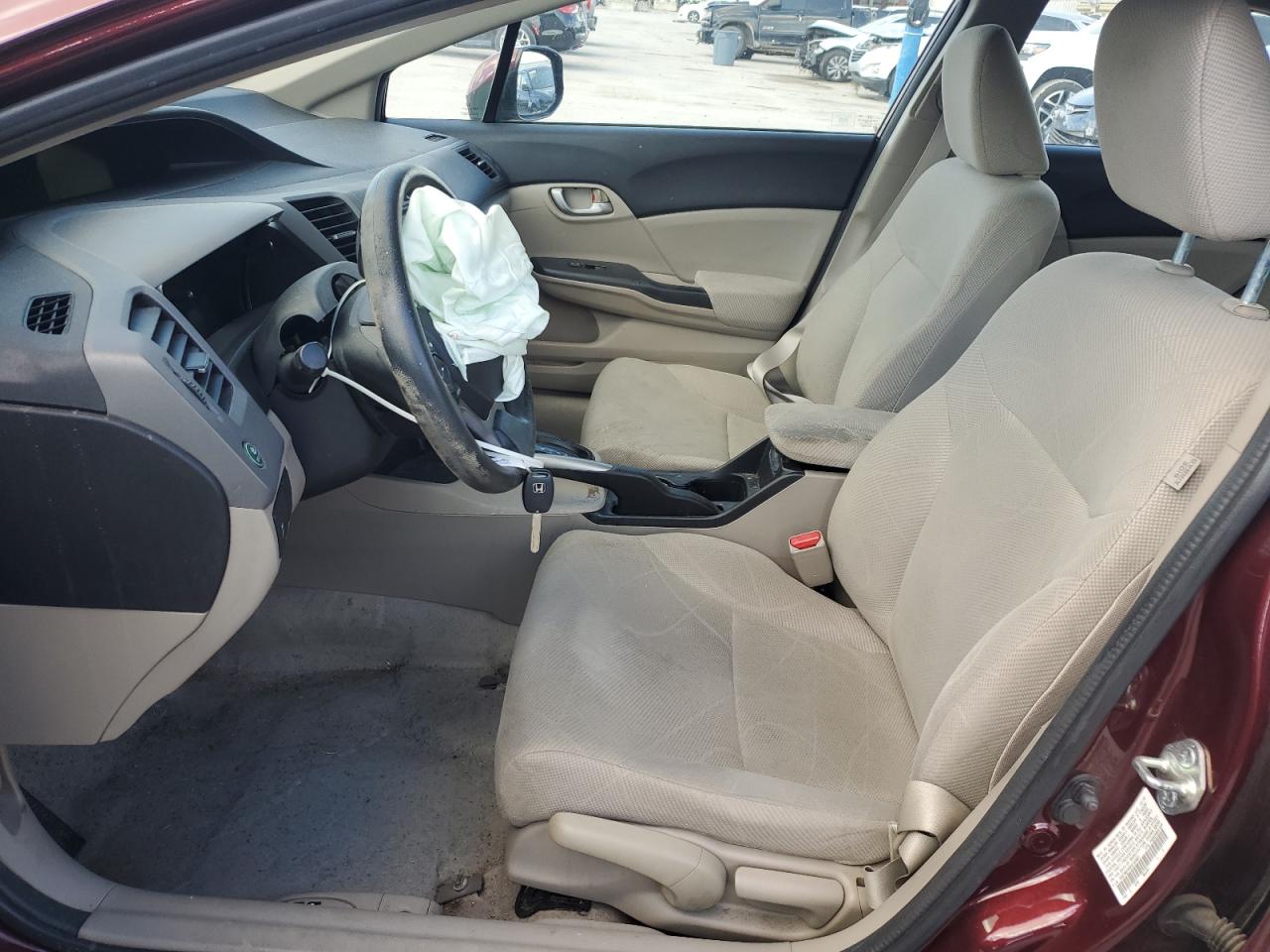 2012 Honda Civic Lx VIN: 19XFB2F50CE104891 Lot: 83970055