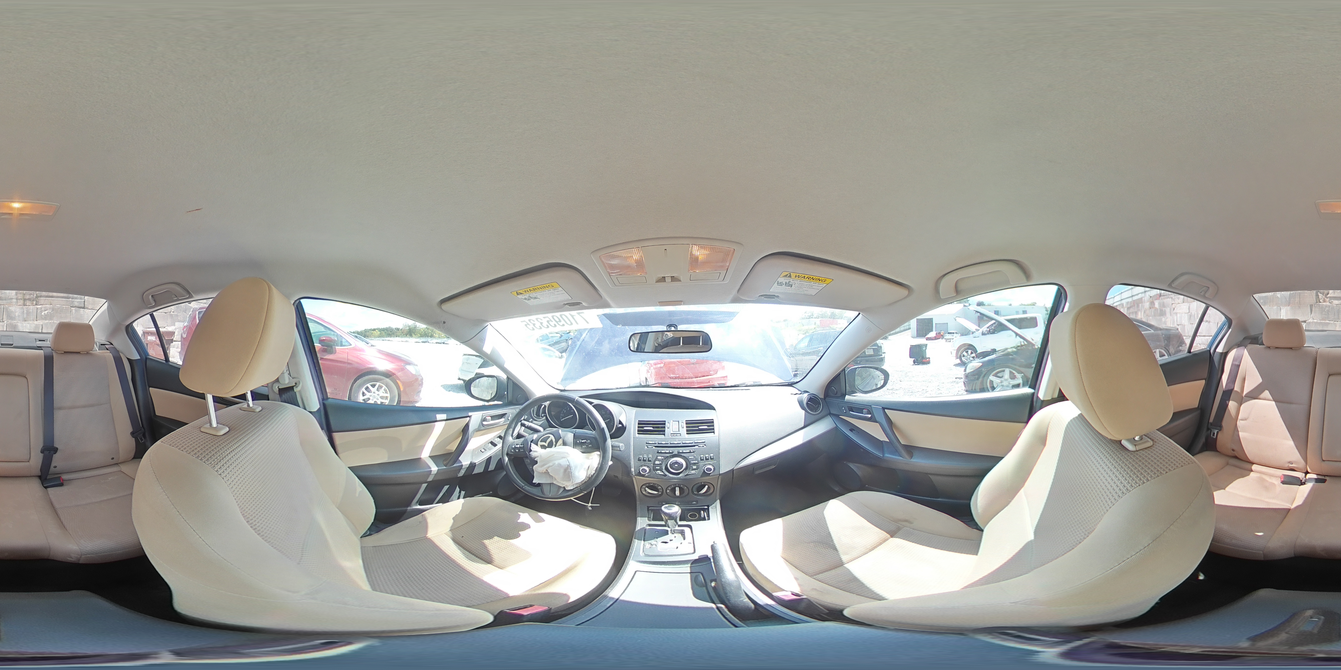 2012 Mazda 3 I VIN: JM1BL1V78C1622601 Lot: 71095335