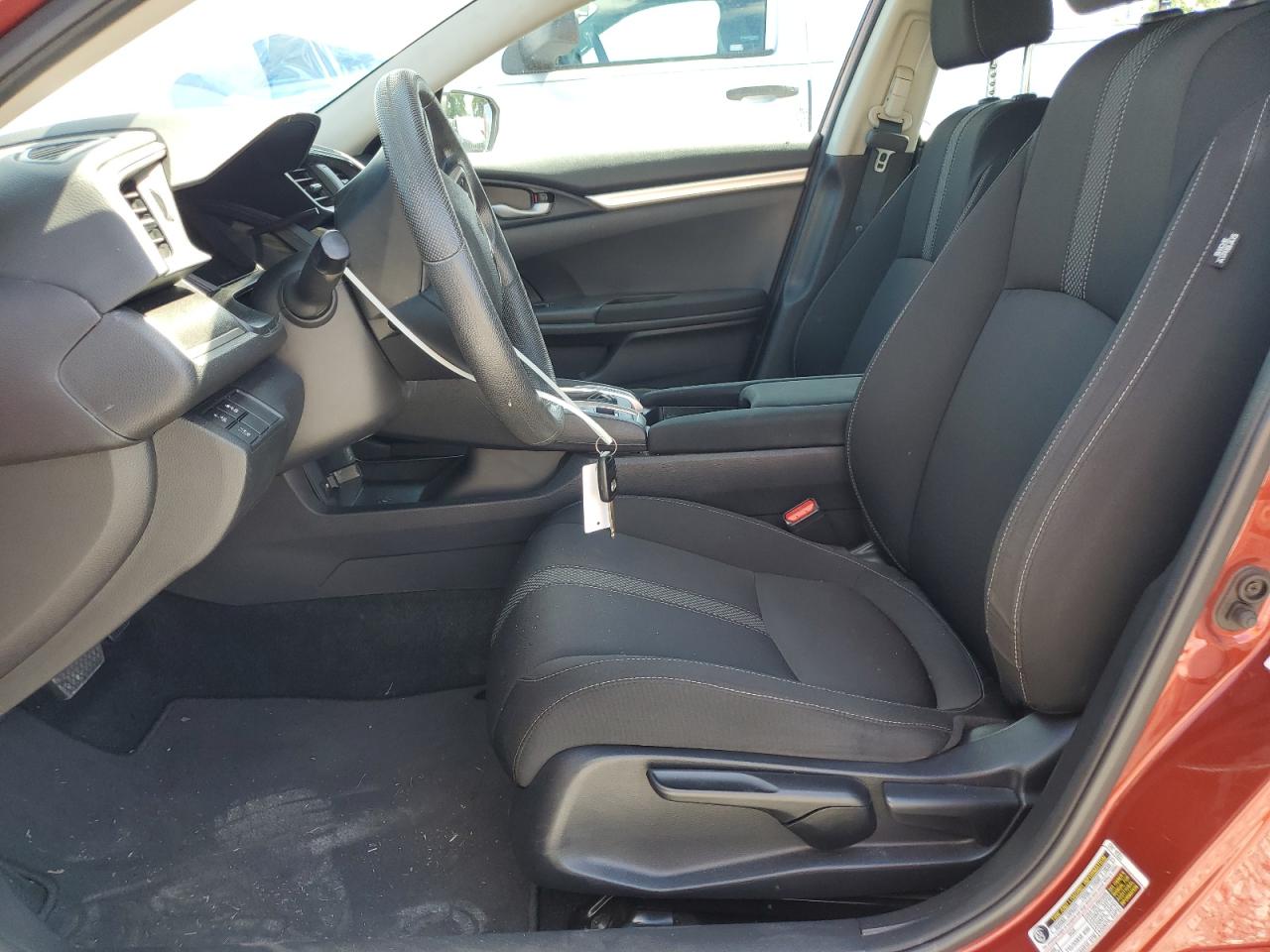 2019 Honda Civic Lx VIN: 19XFC2F63KE007687 Lot: 80506295