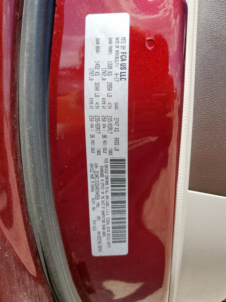 2017 Chrysler Pacifica Touring L Plus VIN: 2C4RC1EG5HR704559 Lot: 84221775