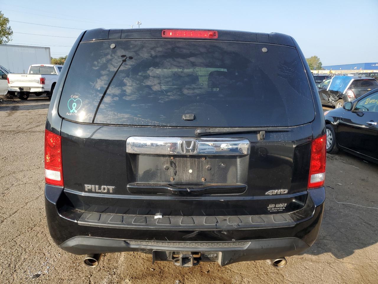 2015 Honda Pilot Exl VIN: 5FNYF4H55FB047222 Lot: 81308585