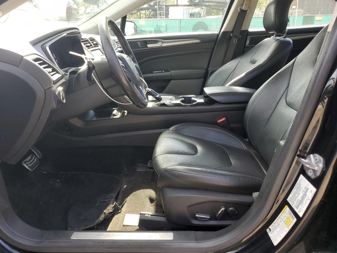 2014 Ford Fusion Titanium Hev VIN: 3FA6P0RU2ER285499 Lot: 84596995