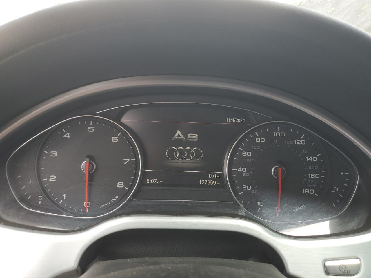 2014 Audi A8 Quattro VIN: WAUA2AFD2EN012706 Lot: 71135065