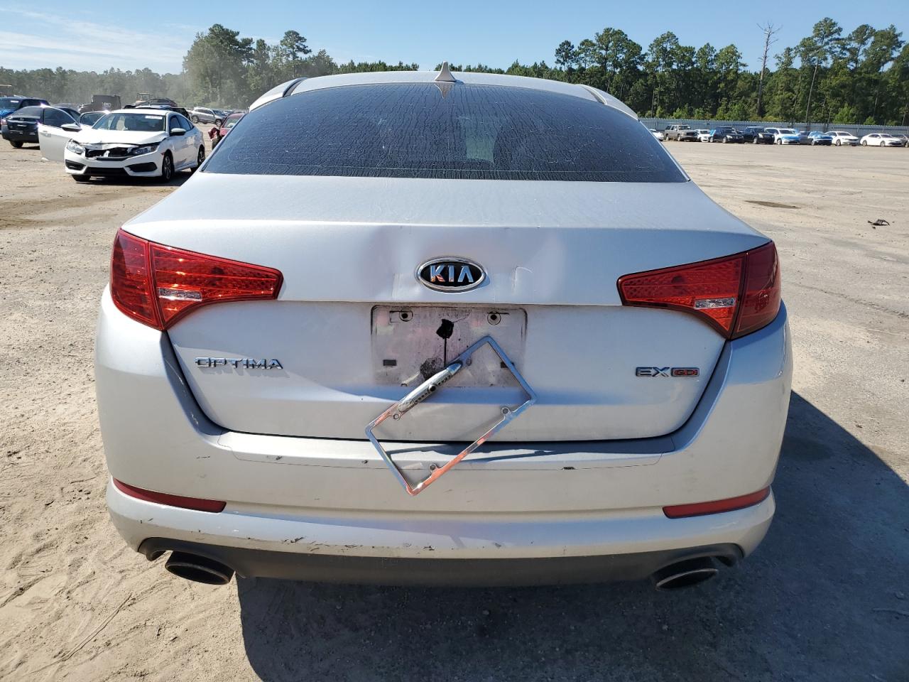 2012 Kia Optima Ex VIN: 5XXGN4A76CG061651 Lot: 70535125